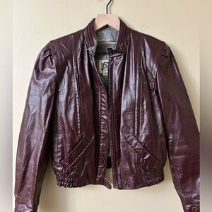 Rare Vintage 70s Berman's Leather Jacket